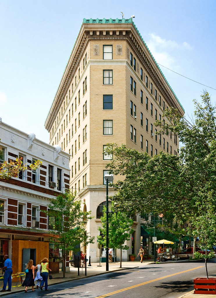 The Flatiron Asheville Facade