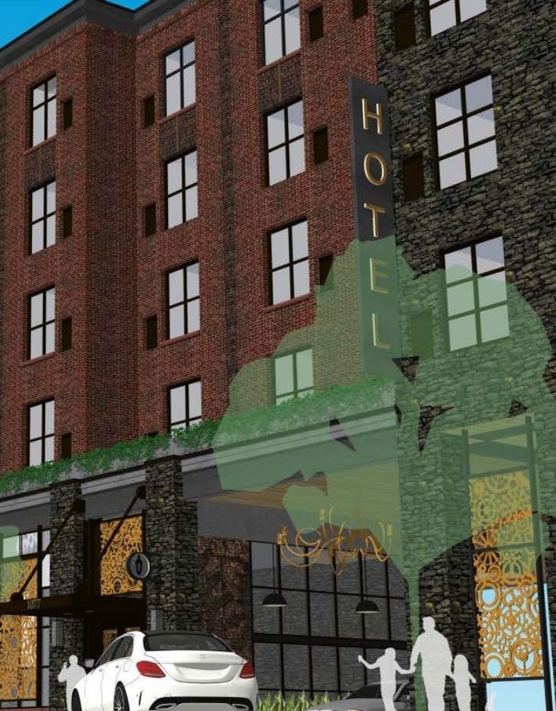 Southern Post Hotel Rendering