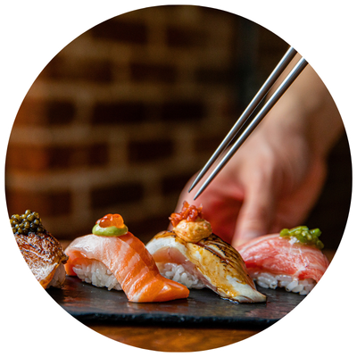 Sushi at O-Ku Chattanooga